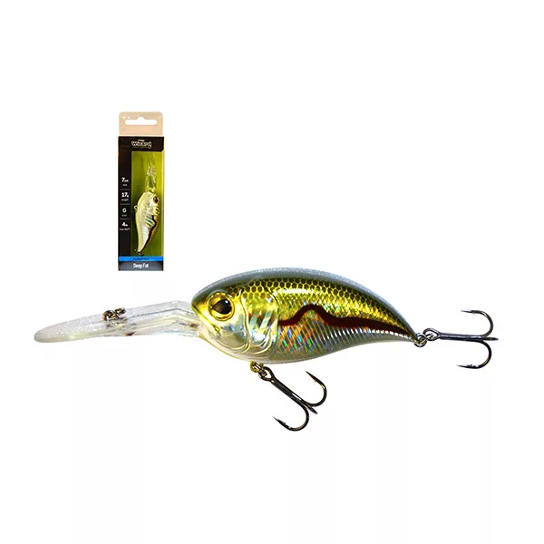 Wizard Deep Flat Floating S 7cm 17gr Wobbler