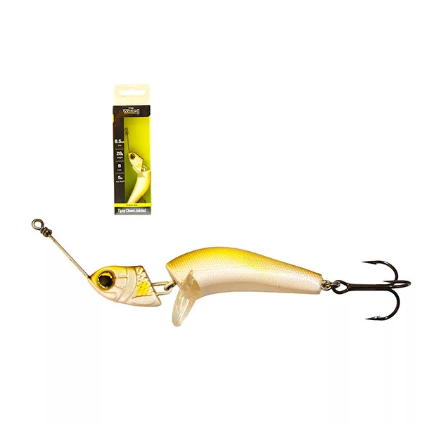 Wizard Tipsy Clown Jointed Sinking B 8,5cm 28gr Vobler