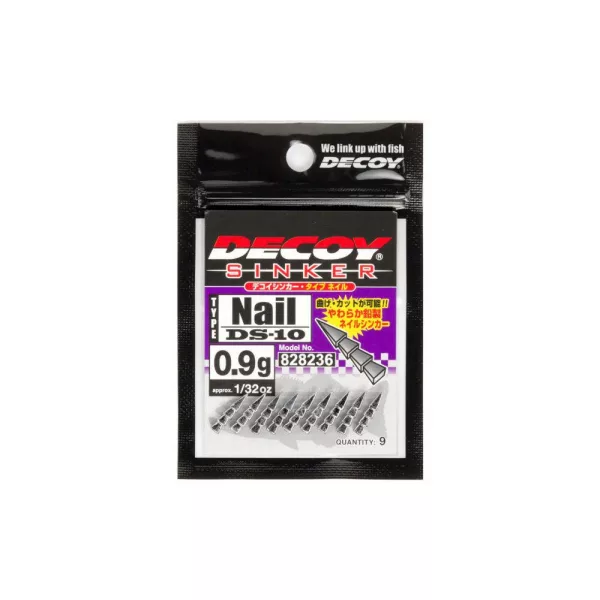 Decoy DS-10 Nail Sinker 1,2gr Ólom 8db