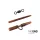 Delphin THE END Olovni pribor set HEAVY SWIVEL / 5kom