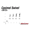 Decoy SN-15 Casimel Swivel 4 Forgó 12db