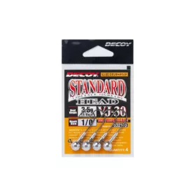 Decoy VJ-30 Standard Head #2/0 5gr Jig Fej 4db