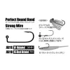 Decoy Jig11S Strong Wire Silver #2/0 Füles Szakállas Egyágú Jig Horog 8db