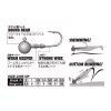 Decoy SV-60 S.W. Head Round #1/0 7gr Jig Fej 5db