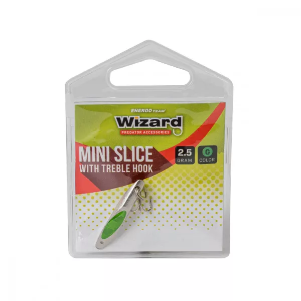Wizard Mini Slice Vobler Zeleni - 4gr