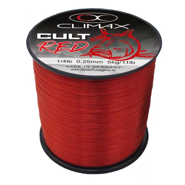 Climax Cult Carp Red Mono 300m 0,30mm Monofil Főzsinór