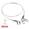 Fluorokarbonski predvez 2/kom 40cm/0,35mm Predvez za grabežljivce
