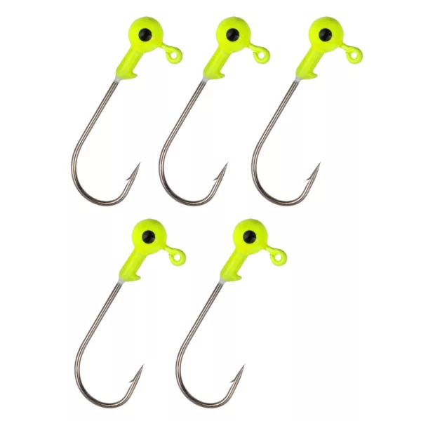 Nevis Glava za gumenu ribu žuta 3/0 3gr 5kom/pak Jig glava