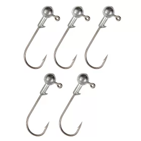   Nevis Glava za gumenu ribu prirodna 5/0 3gr 5kom/pak Jig glava