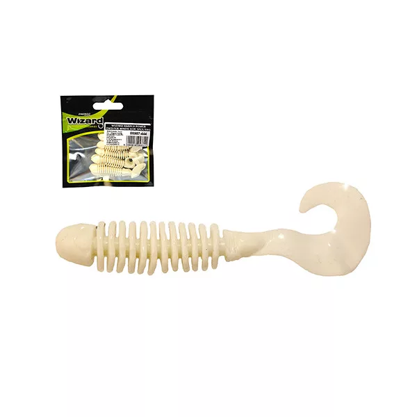 Wizard Harpex Power Twister White 6cm Umjetni mamac 5db