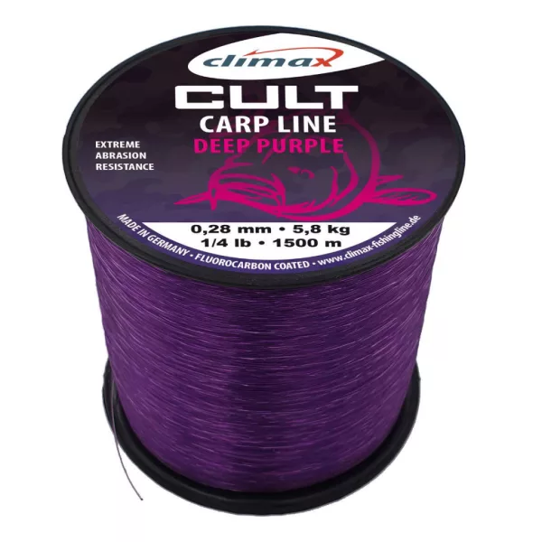 Climax Cult Carp Deep Purple Mono 1000m 0,40mm Monofil Főzsinór