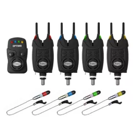   Delphin OPTIMO 9V Set indikatora ugriza 4+1 + CSW II Swinger + Snag