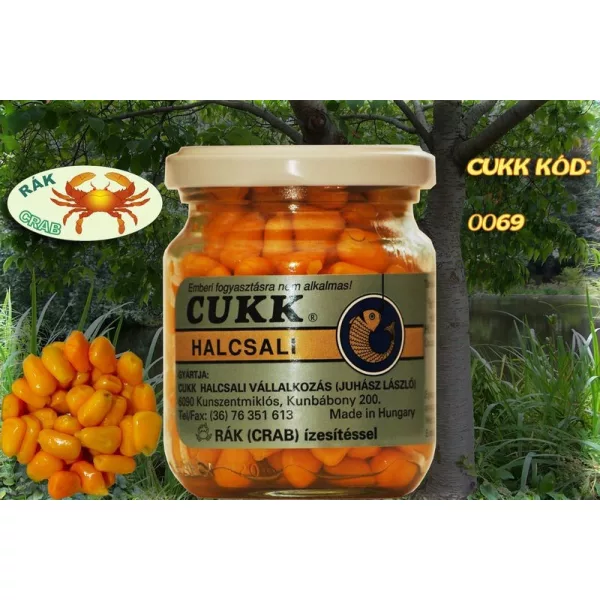 Cukk Narančasta Slatki Kukuruz (s aromom raka)
