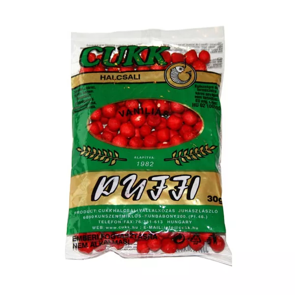 Cukk Mali Crveni, Okus Vanilije