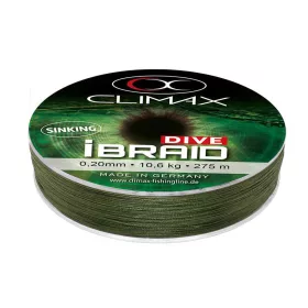   Climax iBraid Dive Sinking Olive Green 275m 0,08mm 3,2kg Fonott Főzsinór