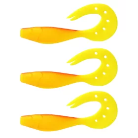   Nevis Twister Shad 11cm 10,76gr 3kom/pak (Crveno-žuta) Plastična varalica