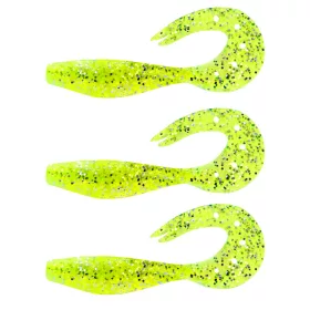   Nevis Twister Shad 11cm 10,76gr 3kom/pak (Zelene šljokice) Plastična varalica