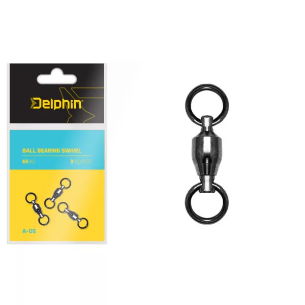 Delphin Ball Bearing Swivel A-05/2kom 125kg