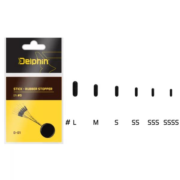 Delphin Stick - Rubber stopper SS
