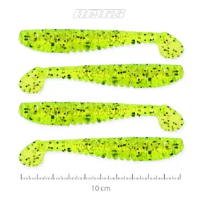   Nevis Impulse Shad 10cm 6,92gr 4kom/pak FluoZelena šljokice Plastična varalica