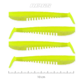   Nevis Impulse Shad 10cm 6,92gr 4kom/pak Fluo Zelena Plastična varalica
