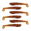 Nevis Impulse Shad 6,3cm 1,77gr 6kom/pak Smeđa šljokice Plastična varalica