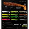 Nevis Impulse Shad 7,5cm 3,05gr 5kom/pak Zelena Šljokice Plastična varalica