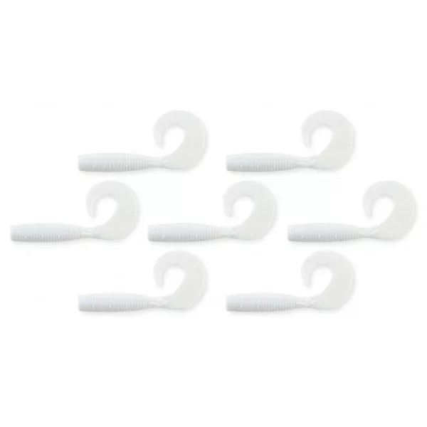 Nevis Twister 6cm 2,54gr 7kom/pak Bijela Plastična varalica