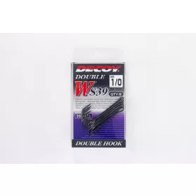   Decoy W-S39 Cheburashka Special #1 Füles Szakállas Kétágú Horog 5db