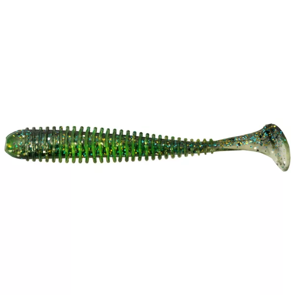 Nevis Vantage Longer 7,5cm 1,9gr 6kom/pak Zelene šljokice Plastični mamac