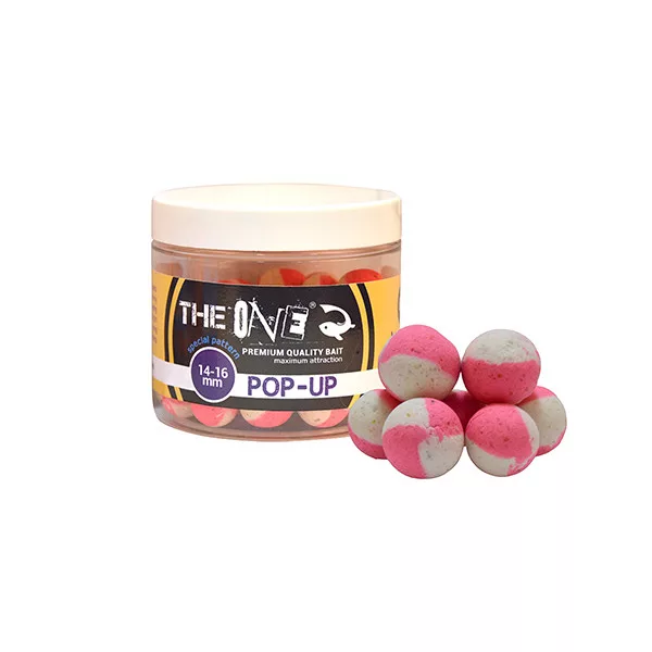 The One Pop Up Lemon Fish Garlic Ružičasto-Bijelo 14-16mm Pop Up 60gr