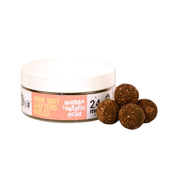 The Big One Hook Bait Wafters Boilie Mango-Maslačka Kiselina 24mm Kuhani Boili za Mamčenje 150gr