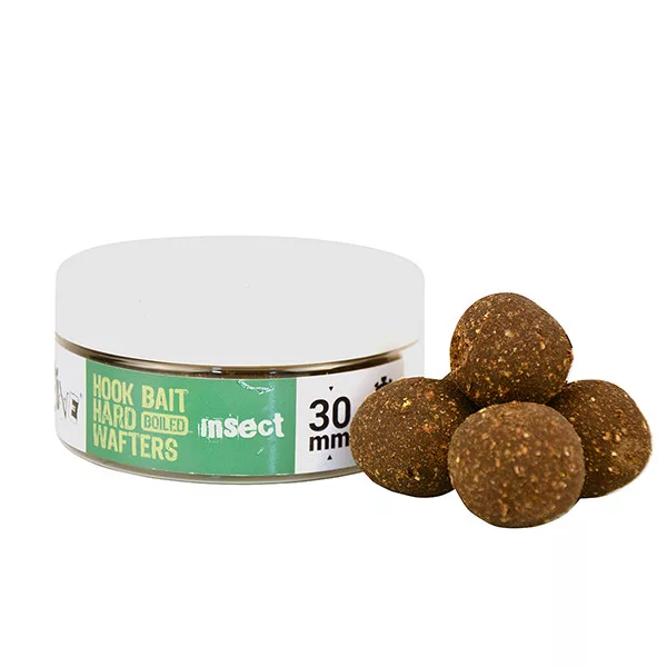 The Big One Hook Bait Hard Wafters Boilie Insekt 30mm Kuhani Boili za Mamčenje 150gr