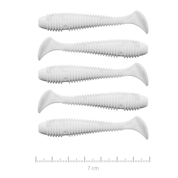 Nevis Vantage Swinger 7cm 2,96gr 5kom/pak Bijela Plastični mamac