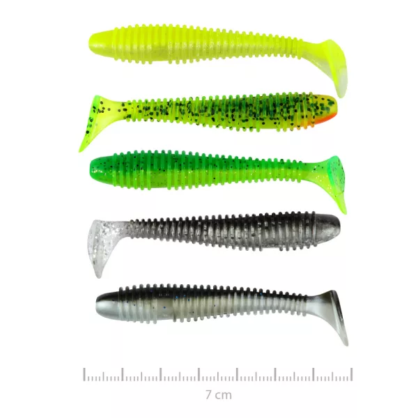 Nevis Vantage Swinger 7cm 2,96gr 5kom/pak 5 boja Plastični mamac
