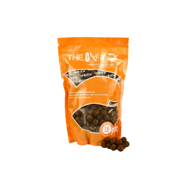 The One Gold Boilie 16mm Kuhana Bojla 1kg