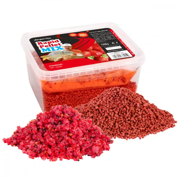 Benzar Rapid Pellet Mix 1200Gr Jagoda