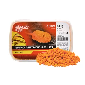   Benzár Mix Rapid Method Pellet 3,5mm Maslačna Kiselina Pellet Box 600gr