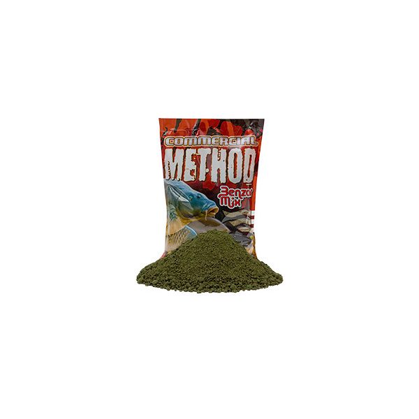 BENZÁR MIX COMMERCIAL PRIHRANA GREEN BETAINE TAMNOZELENA 800gr - S ribljim brašnom