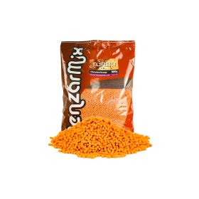 Benzár Mix Fluo Turbo Pelete Čokolada- naranča 1,5mm 800g