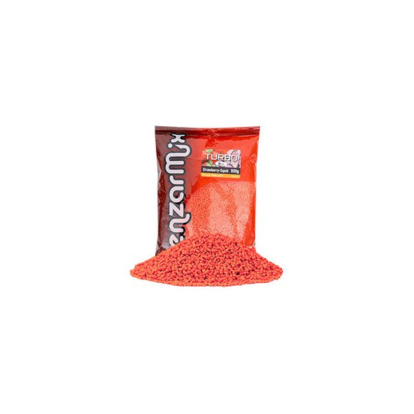 Benzar Fluo Turbo Pelete Jagoda-Sipa 3mm 800g