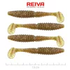 Reiva Zander Power Shad 10cm 7,05gr 4kom/pak (Smeđe šljokice) Plastični mamac