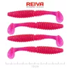 Reiva Zander Power Shad 10cm 7,05gr 4kom/pak (Ružičaste šljokice) Plastični mamac
