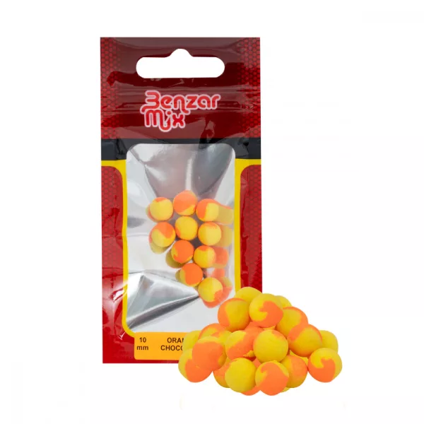 BENZAR MIX INSTANT BICOLOR 10MM POPUP ČOKOLADA-NARANČA