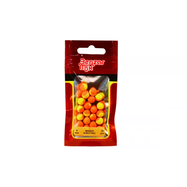 Benzár Mix Instant Bicolor Method Mango-Maslačna kiselina 8mm Pop Up 20 kom