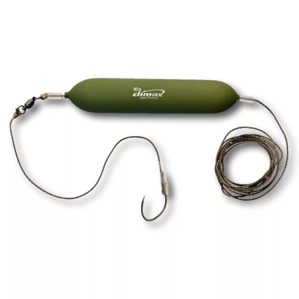 Climax Cult Catfish Rig Natural Bait Combi Rig 180cm 120kg 7/0 Harcsázó Szerelék