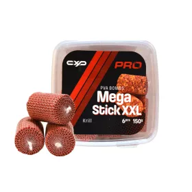   Carp Expert Pro Mega Bombs PVA Sticks Pellet-Mix PVA Hurka 6db