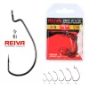 Reiva Offset Worm Big Eye 2/0 Offset udica 5 kom