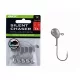 BKK Silent Chaser Microjig - Punch LRF 4#, 1.8g, 5 kom/pakiranje Jig glava