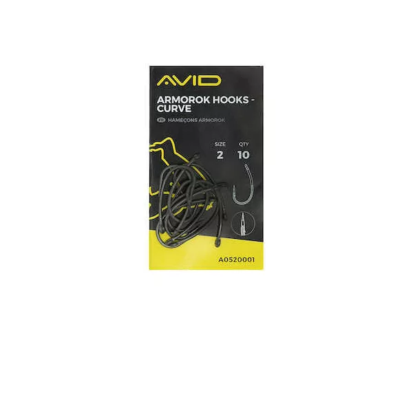 Avid Armorok Hooks Curve Veličina 2 Boilie udica